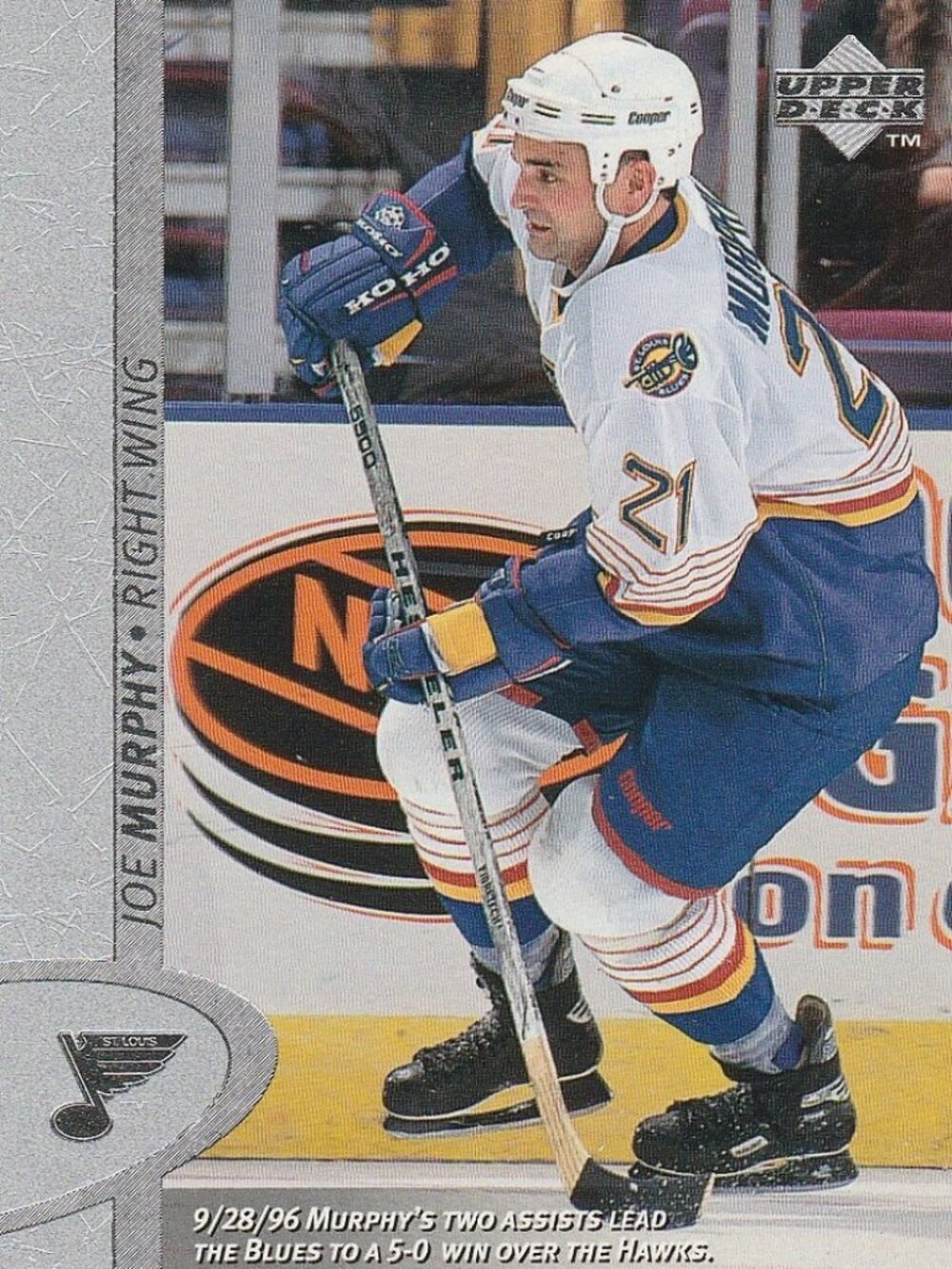 Joe Murphy - 1997 Upper Deck Hockey Card